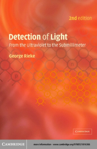Cover image: Detection of Light 2nd edition 9780521017107