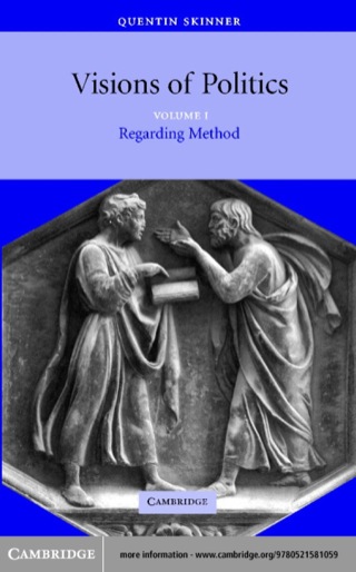 Cover image: Visions of Politics: Volume 1, Regarding Method 1st edition 9780521581059