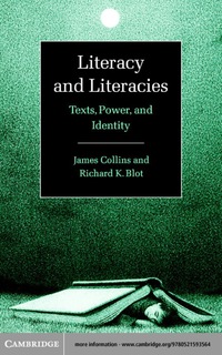 صورة الغلاف: Literacy and Literacies 1st edition 9780521593564