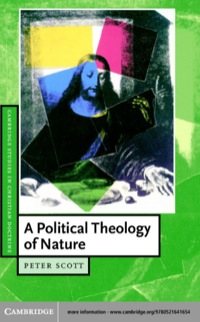 Imagen de portada: A Political Theology of Nature 1st edition 9780521641654