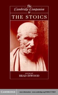 Imagen de portada: The Cambridge Companion to the Stoics 9780521779852