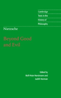 Imagen de portada: Nietzsche: Beyond Good and Evil 9780521770781
