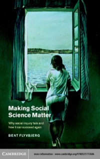 Cover image: Making Social Science Matter 1st edition 9780521772686