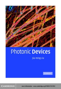 表紙画像: Photonic Devices 1st edition 9780521558594