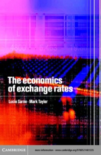 Imagen de portada: The Economics of Exchange Rates 1st edition 9780521485845