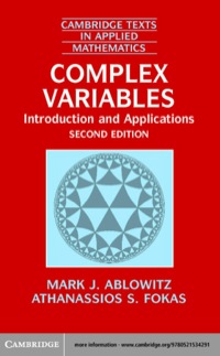 Imagen de portada: Complex Variables 2nd edition 9780521534291