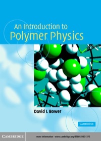 Immagine di copertina: An Introduction to Polymer Physics 1st edition 9780521637213