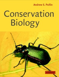 Cover image: Conservation Biology 9780521642842