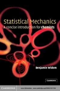 表紙画像: Statistical Mechanics 1st edition 9780521811194