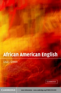 Imagen de portada: African American English 1st edition 9780521891387