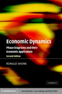 Cover image: Economic Dynamics 2nd edition 9780521017039