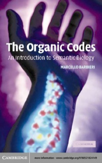 Imagen de portada: The Organic Codes 1st edition 9780521531009