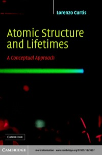 Omslagafbeelding: Atomic Structure and Lifetimes 1st edition 9780521829397