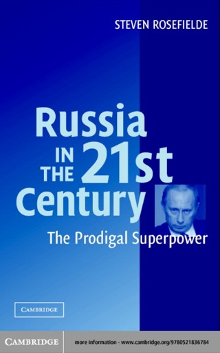Cover image: Russia in the 21st Century 1st edition 9780521836784