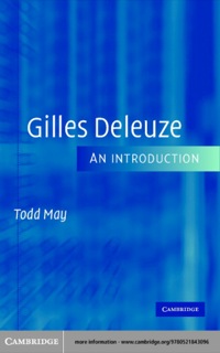 صورة الغلاف: Gilles Deleuze 1st edition 9780521843096