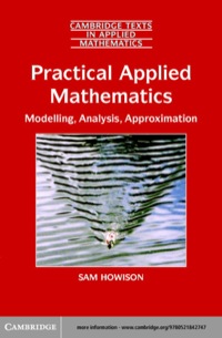 表紙画像: Practical Applied Mathematics 1st edition 9780521603690