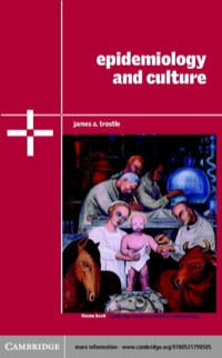 Immagine di copertina: Epidemiology and Culture 1st edition 9780521790505