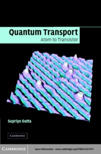 صورة الغلاف: Quantum Transport 1st edition 9780521631457
