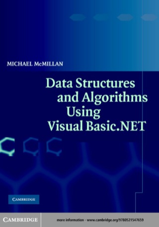 Cover image: Data Structures and Algorithms Using Visual Basic.NET 1st edition 9780521547659