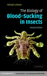 Cover image: The Biology of Blood-Sucking in Insects 2nd edition 9780521543958