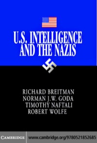 Imagen de portada: U.S. Intelligence and the Nazis 1st edition 9780521852685
