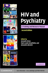 صورة الغلاف: HIV and Psychiatry 2nd edition 9780521009188