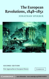 Imagen de portada: The European Revolutions, 1848–1851 2nd edition 9780521839075
