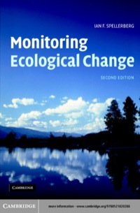 صورة الغلاف: Monitoring Ecological Change 2nd edition 9780521820288