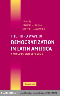 Imagen de portada: The Third Wave of Democratization in Latin America 1st edition 9780521824613