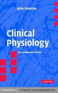 Omslagafbeelding: Clinical Physiology 1st edition 9780521542265
