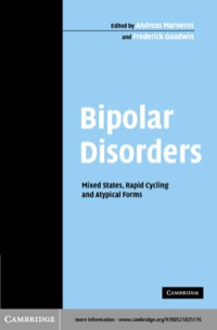 Imagen de portada: Bipolar Disorders 1st edition 9780521835176