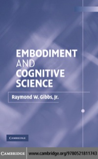 Cover image: Embodiment and Cognitive Science 1st edition 9780521811743