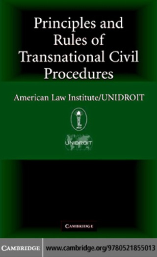 表紙画像: Principles of Transnational Civil Procedure 1st edition 9780521855013