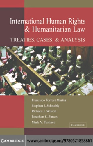 Imagen de portada: International Human Rights and Humanitarian Law 1st edition 9780521858861