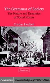 Cover image: The Grammar of Society 1st edition 9780521573726