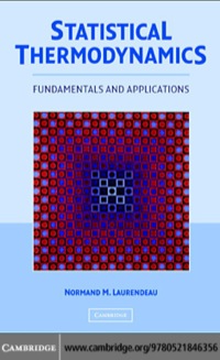 Omslagafbeelding: Statistical Thermodynamics 1st edition 9780521846356