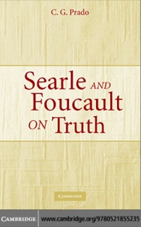 صورة الغلاف: Searle and Foucault on Truth 1st edition 9780521855235