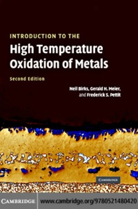 Omslagafbeelding: Introduction to the High Temperature Oxidation of Metals 2nd edition 9780521480420