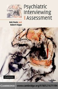 Cover image: Psychiatric Interviewing and Assessment 1st edition 9780521671194
