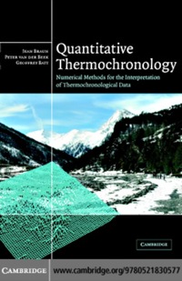 Imagen de portada: Quantitative Thermochronology 1st edition 9780521830577