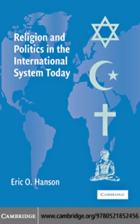 表紙画像: Religion and Politics in the International System Today 1st edition 9780521852456