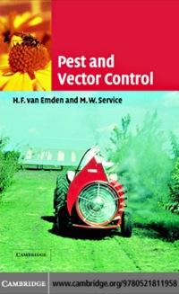 Cover image: Pest and Vector Control 1st edition 9780521811958