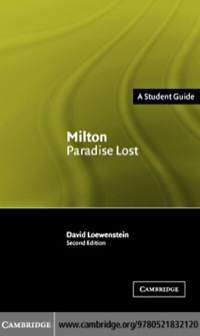 Imagen de portada: Milton: Paradise Lost 2nd edition 9780521539791