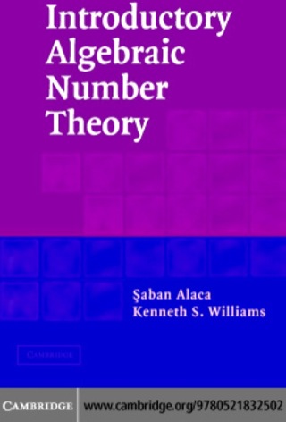 Omslagafbeelding: Introductory Algebraic Number Theory 1st edition 9780521832502