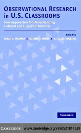 Cover image: Observational Research in U.S. Classrooms 1st edition 9780521814539