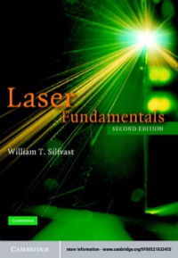 Imagen de portada: Laser Fundamentals 2nd edition 9780521541053