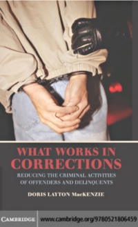 صورة الغلاف: What Works in Corrections 9780521806459