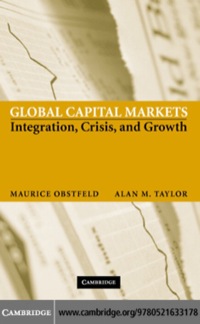 صورة الغلاف: Global Capital Markets 1st edition 9780521633178