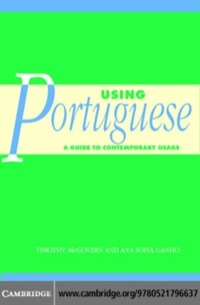 Cover image: Using Portuguese 1st edition 9780521796637