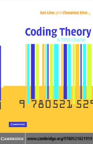 Cover image: Coding Theory 1st edition 9780521821919